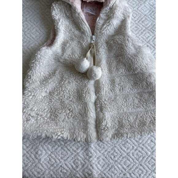 Mud Pie Ivory Unicorn Vest Sz 2T-3T - Picture 4 of 7